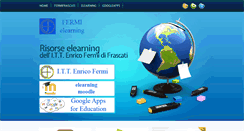 Desktop Screenshot of fermielearning.it