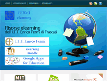 Tablet Screenshot of fermielearning.it